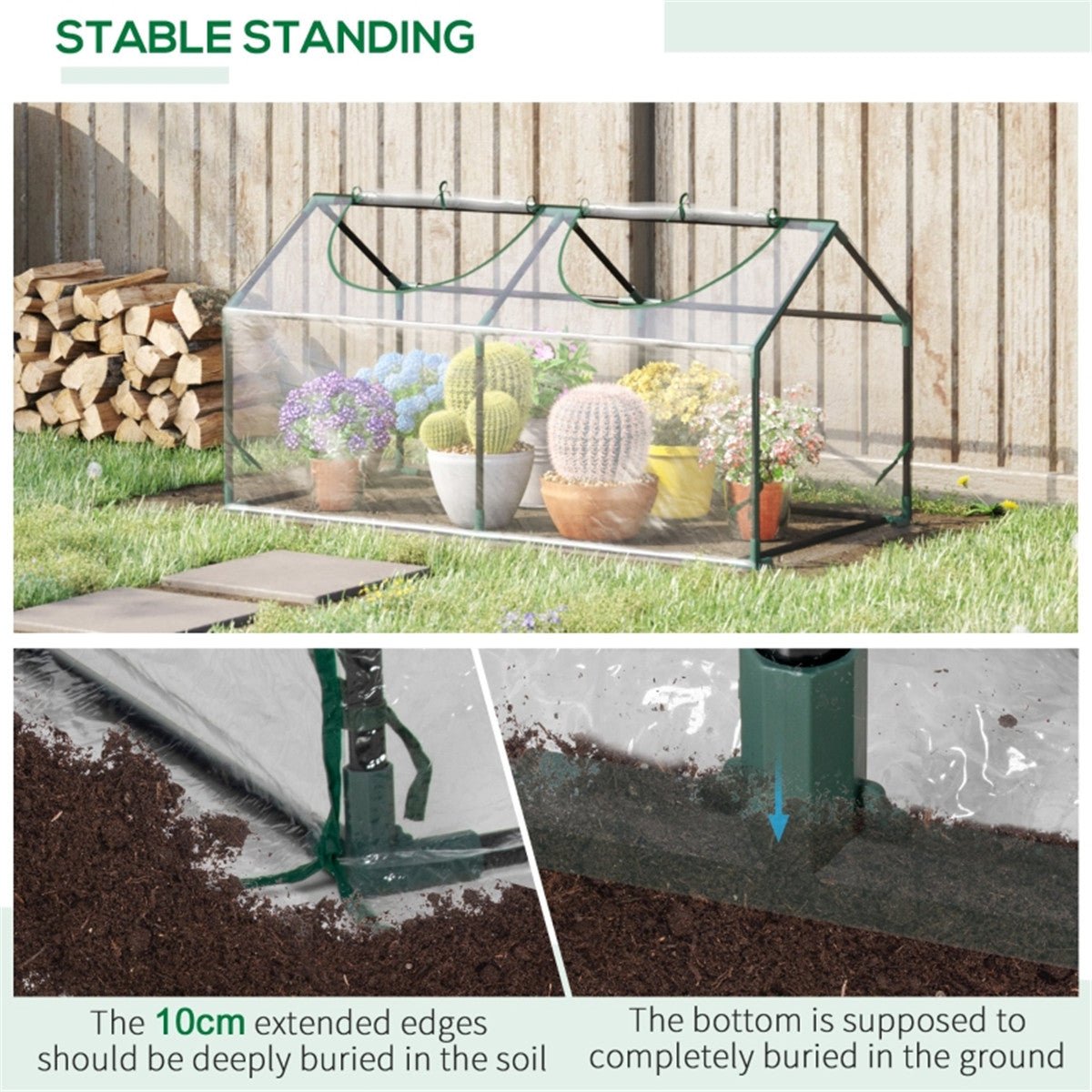 Mini Walk - in Greenhouse - plants - express.com