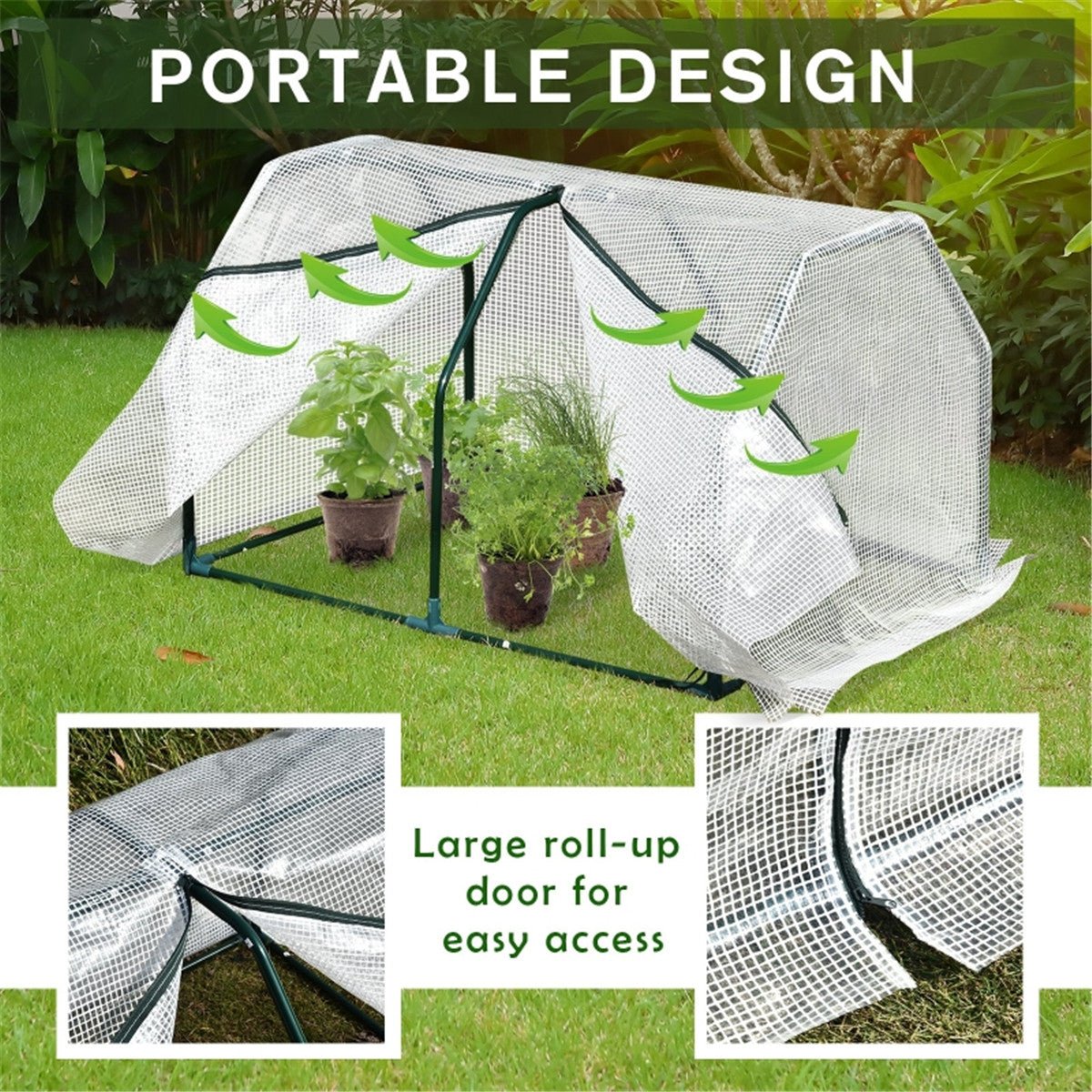 Mini Walk - in Greenhouse - plants - express.com