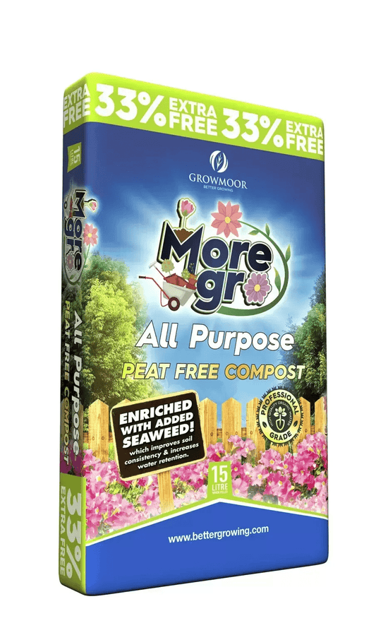 Moregro Peat - Free All - Purpose Compost 15L/50L – Seed Germination Boost - plants - express.com