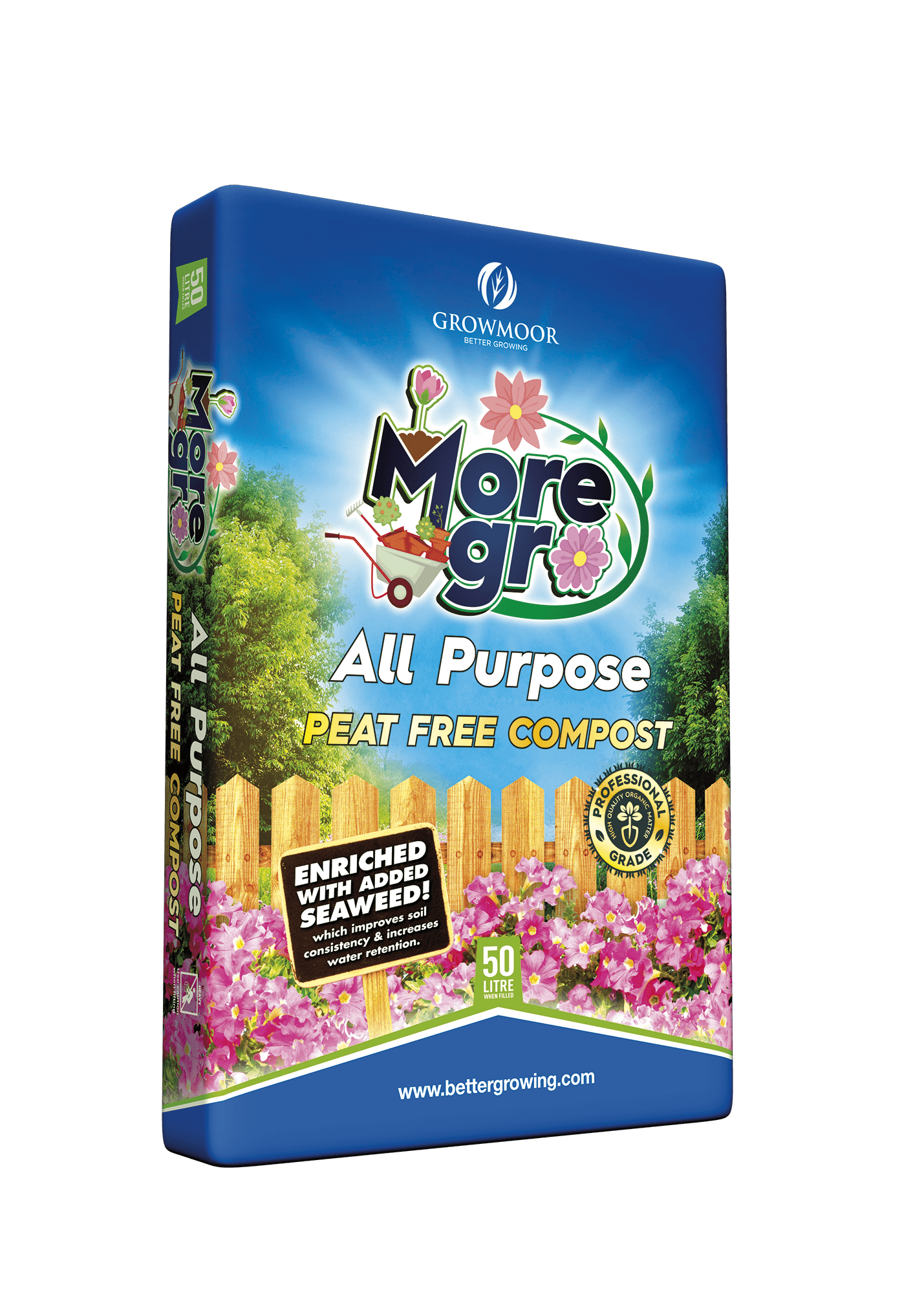 Moregro Peat - Free All - Purpose Compost 15L/50L – Seed Germination Boost - plants - express.com
