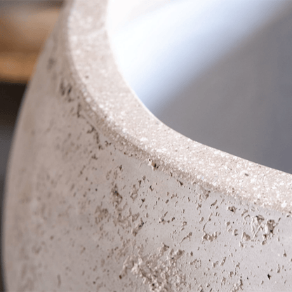 Orbello 70cm Truffle Sphere Planter - Extra Large Concrete Pot for Dramatic Style - plants - express.com