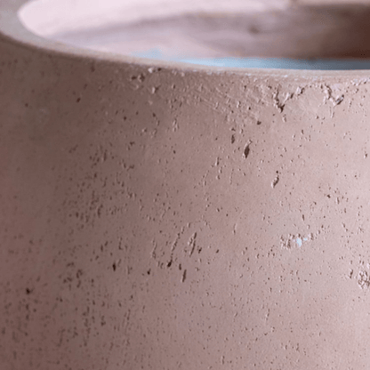 Orbello Blushstone 55cm Extra Large Concrete Sphere Planter – 82L Modern Elegance - plants - express.com