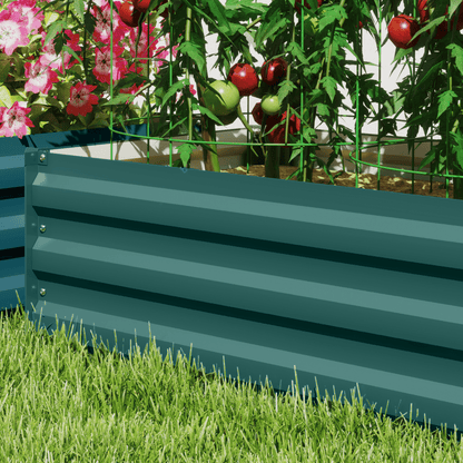 Outsunny 2 - Pack Galvanized Raised Garden Beds – Perfect for Thriving Gardens! - plants - express.com
