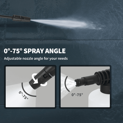 Outsunny 2200W Power Washer 170 Bar Pressure with Adjustable Nozzle - plants - express.com