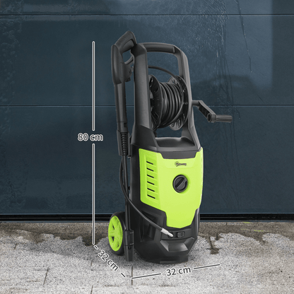 Outsunny 2200W Power Washer 170 Bar Pressure with Adjustable Nozzle - plants - express.com