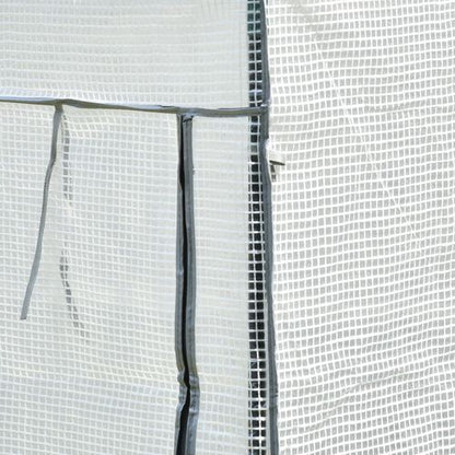 Outsunny Compact Greenhouse: Durable Steel Frame & Roll - up Door for Small Spaces - plants - express.com