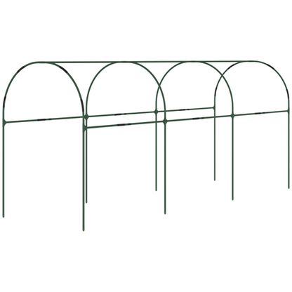 Outsunny Curved Tomato Greenhouse with Guy Ropes & Weatherproof Cover - plants - express.com
