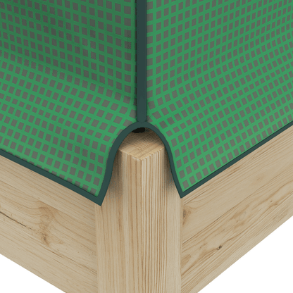 Outsunny Elevated Wooden Planter with Greenhouse Cover - Grow Tall & Thrive! - plants - express.com