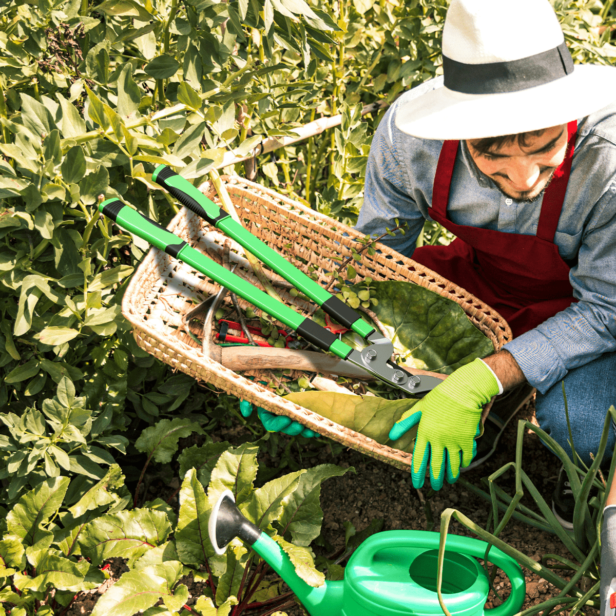 Outsunny Extendable Telescopic Loppers – Perfect for Effortless Garden Pruning! - plants - express.com