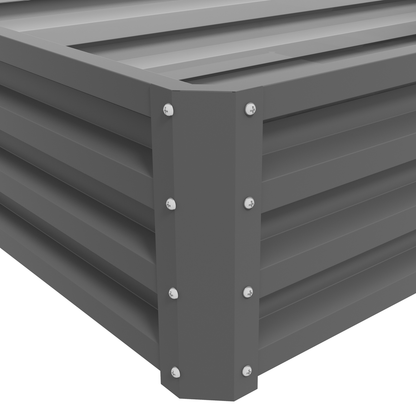 Outsunny Raised Garden Bed Elevated Planter Box for Flowers Light Grey - plants - express.com