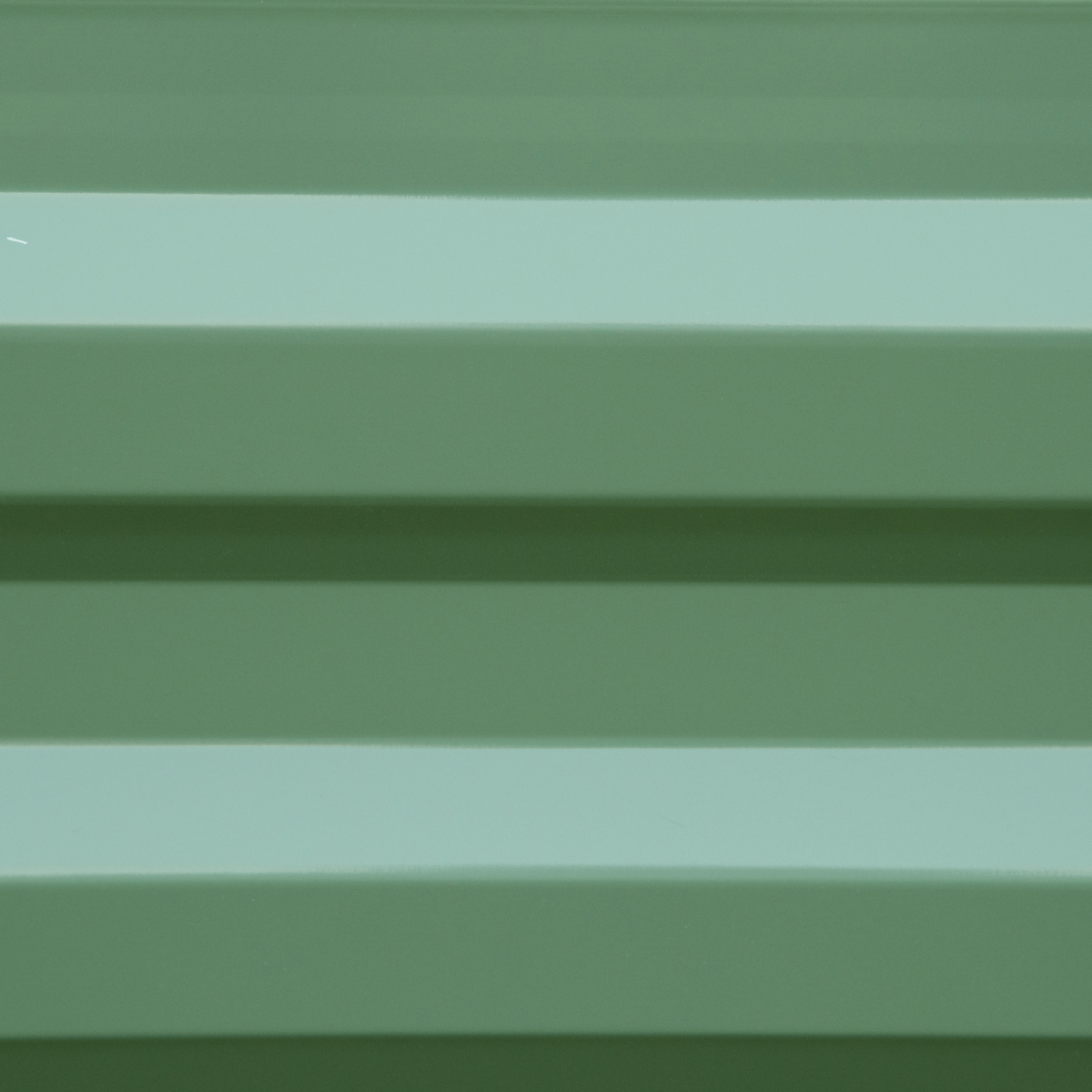 Outsunny Set of 2 Raised Garden Bed Galvanised Planter Box Easy Setup Green - plants - express.com