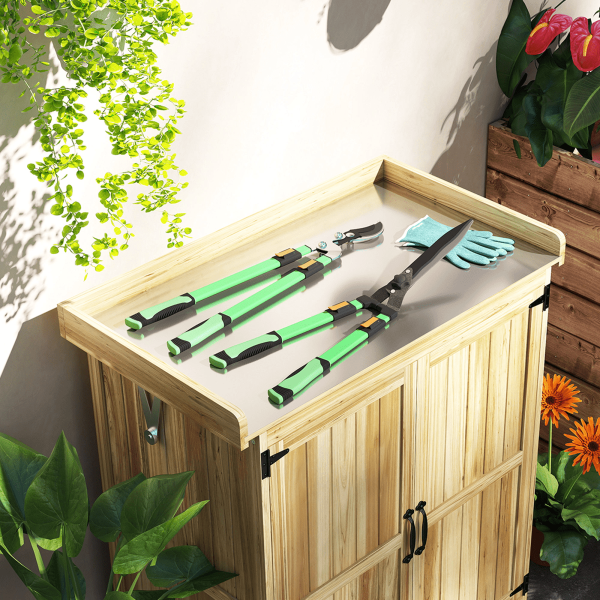Outsunny Telescopic Garden Shears Set – Prune with Precision & Ease! - plants - express.com