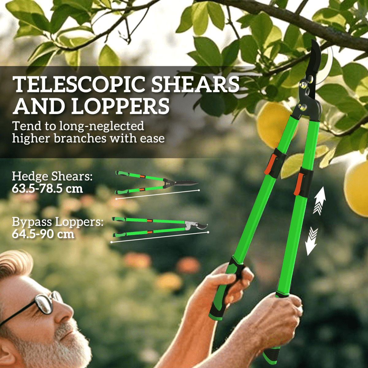 Outsunny Telescopic Garden Shears Set – Prune with Precision & Ease! - plants - express.com