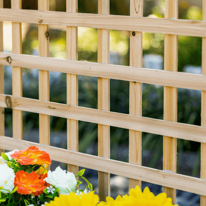 Outsunny Vertical Garden Bed with Trellis – Space - Saving Planter for Home & Outdoors - plants - express.com