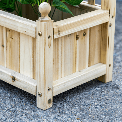 Outsunny Vertical Garden Bed with Trellis – Space - Saving Planter for Home & Outdoors - plants - express.com