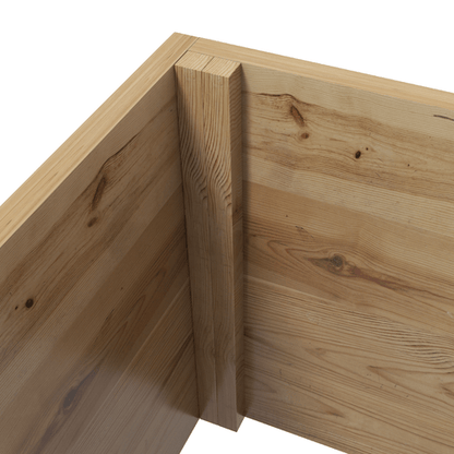 Outsunny Wooden Climbing Planter: Elegant Raised Bed with Trellis & Roof - plants - express.com