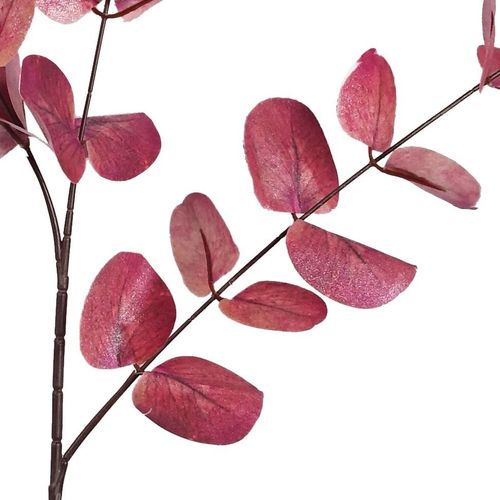 Pack of 6 Realistic Pink Eucalyptus Stems - 80cm Silk Foliage Decor - plants - express.com
