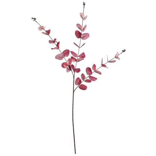 Pack of 6 Realistic Pink Eucalyptus Stems - 80cm Silk Foliage Decor - plants - express.com