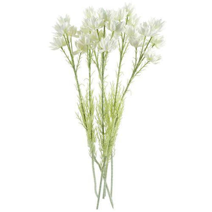 Pack of 6 x 60cm White Starflower Stem - 30 Flowers - plants - express.com