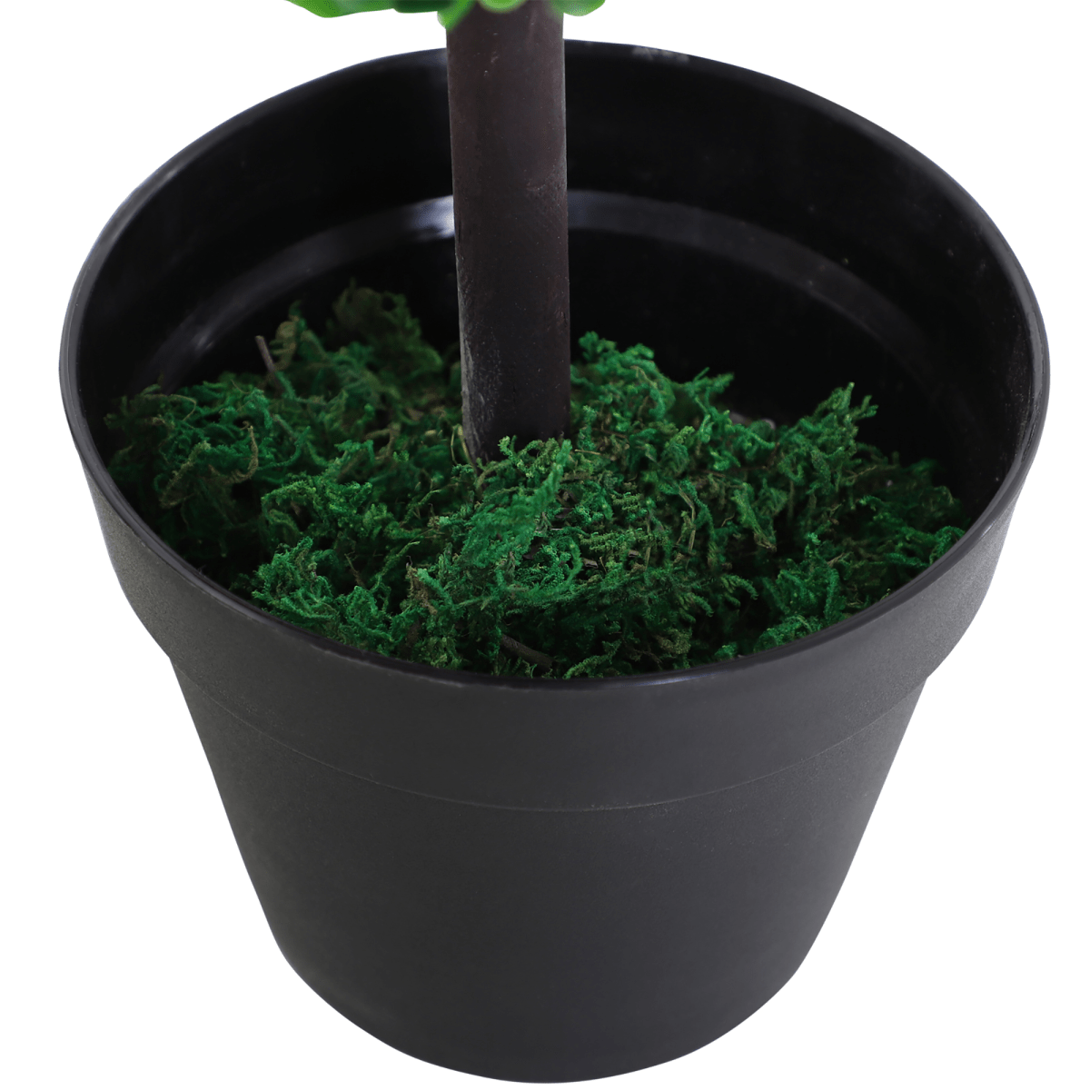 PE Set of 2 Artificial Boxwood Three Balls Topiary Plant Tree's Green - plants - express.com