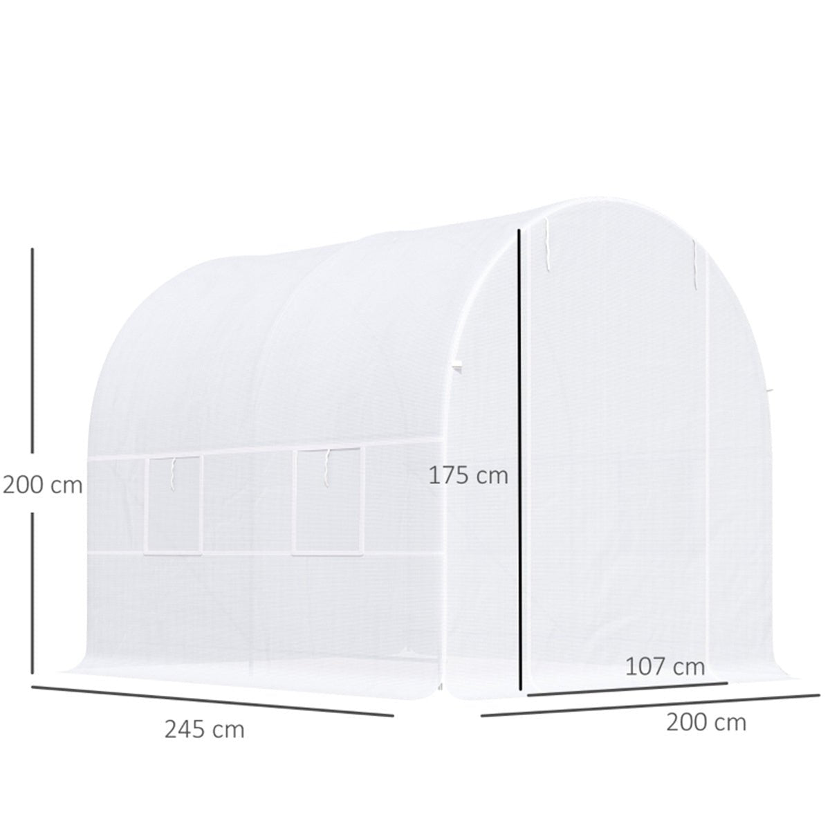 Polytunnel Greenhouse、Walk - in Green House - plants - express.com