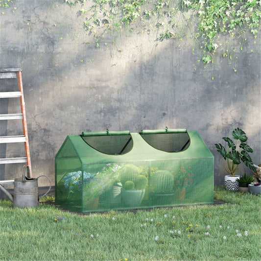 Portable Mini Walk - in Greenhouse: Extend Your Growing Season Anywhere! - plants - express.com