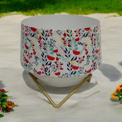 Premium 13CM Iron Planter on Stand - Elevate Your Greenery with Style - plants - express.com