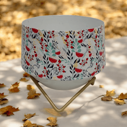 Premium 13CM Iron Planter on Stand - Elevate Your Greenery with Style - plants - express.com