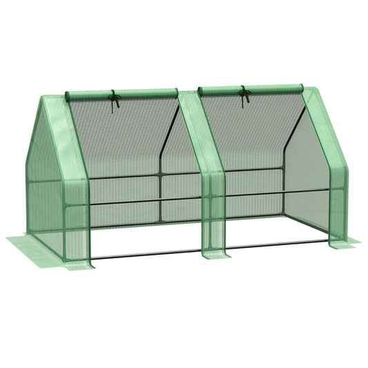 Premium Mini Walk - in Greenhouse for Year - Round Plant Protection and Growth - plants - express.com