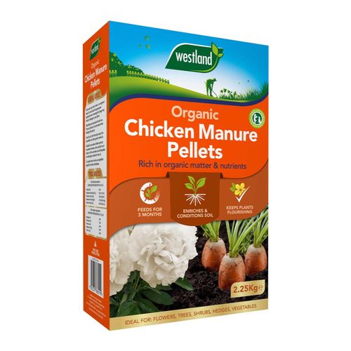 Premium Organic Chicken Manure Pellets - 2.8kg for Lush, Healthy Plants - plants - express.com