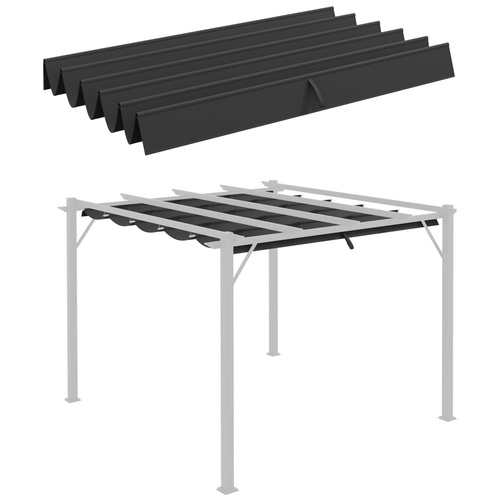 Premium Replacement Canopy for 3x3m Pergola - Stylish Grey Shade Cover - plants - express.com