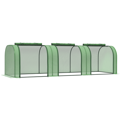 Premium Tunnel Greenhouse: Durable Steel Frame for Ultimate Crop Protection - plants - express.com