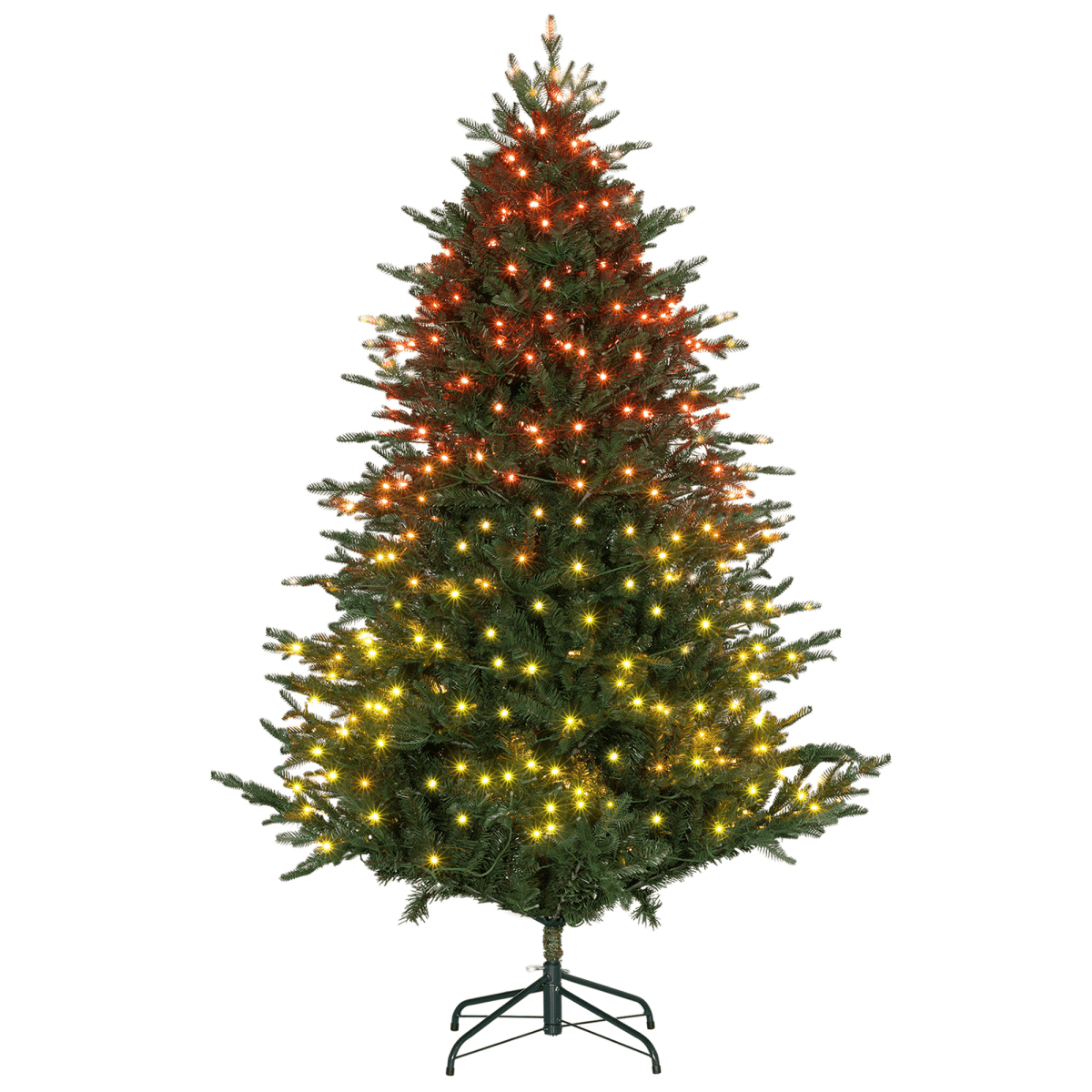 Radiant RGB Prelit 1.8m HOMCOM Artificial Christmas Tree for Festive Cheer - plants - express.com