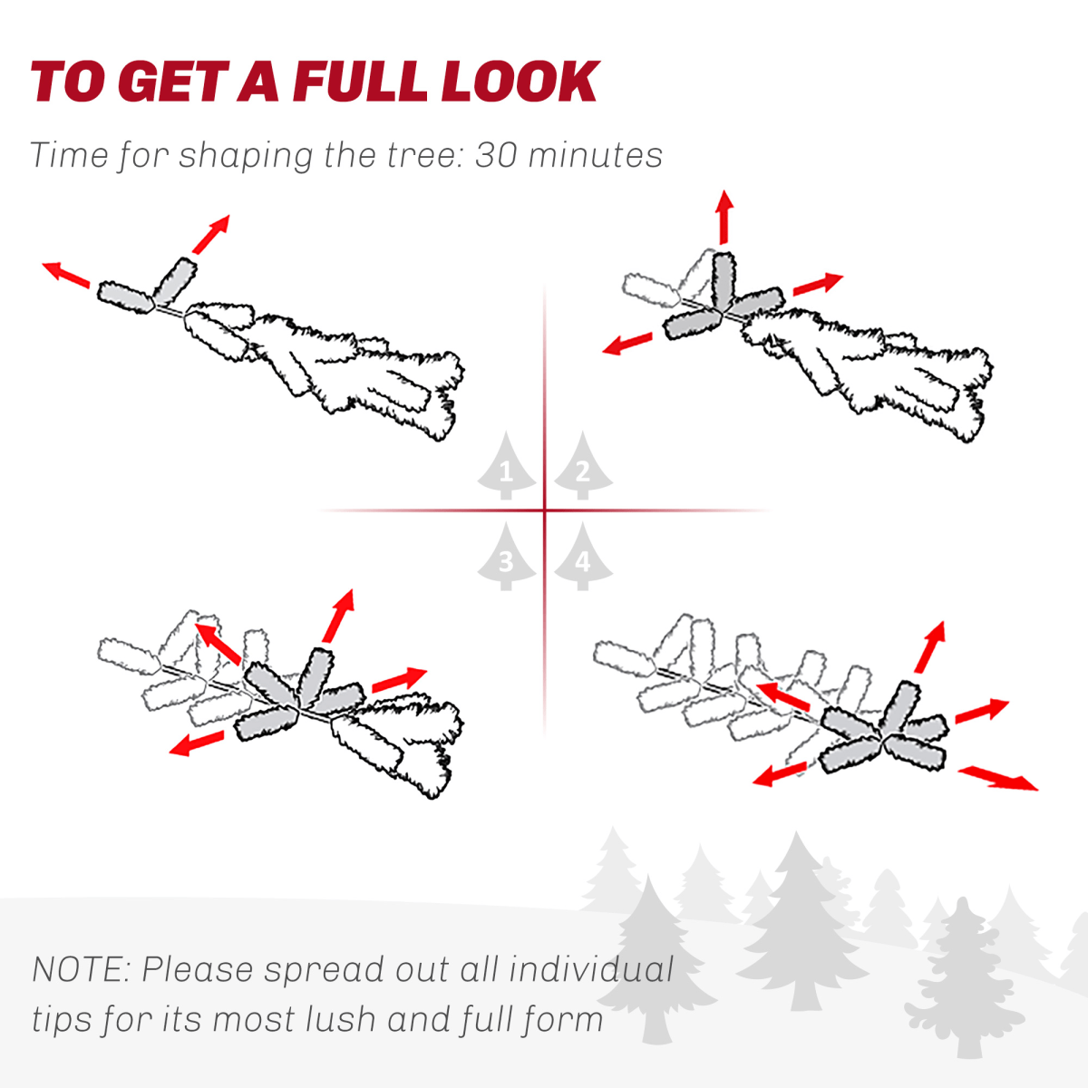 Radiant RGB Prelit 1.8m HOMCOM Artificial Christmas Tree for Festive Cheer - plants - express.com