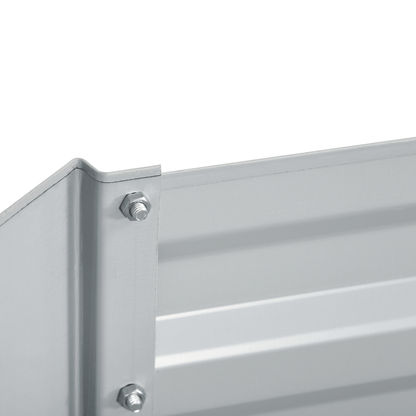 Raised Beds for Garden Galvanised Steel Outdoor Planters with Reinforced Rods - plants - express.com