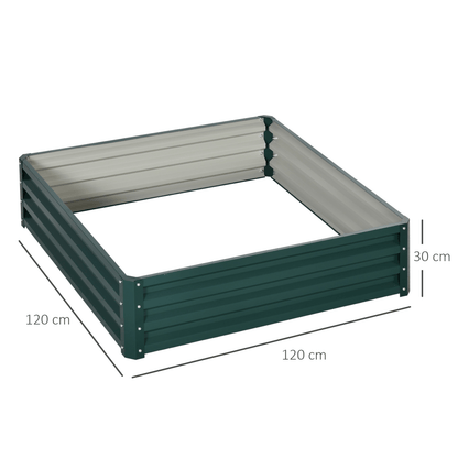 Raised Garden Bed Gardner Frame Outdoor Planter Kit Flower Vegetables Green - plants - express.com