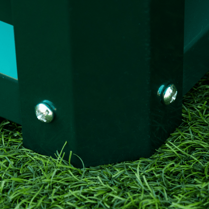 Raised Garden Bed Steel Planter Growing Box for Vegetables Flowers Green - plants - express.com