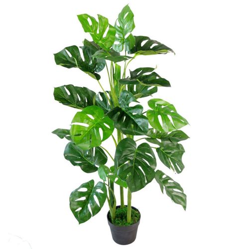 Realistic 100cm Monstera Cheese Plant - Perfectly Crafted Artificial Foliage - plants - express.com
