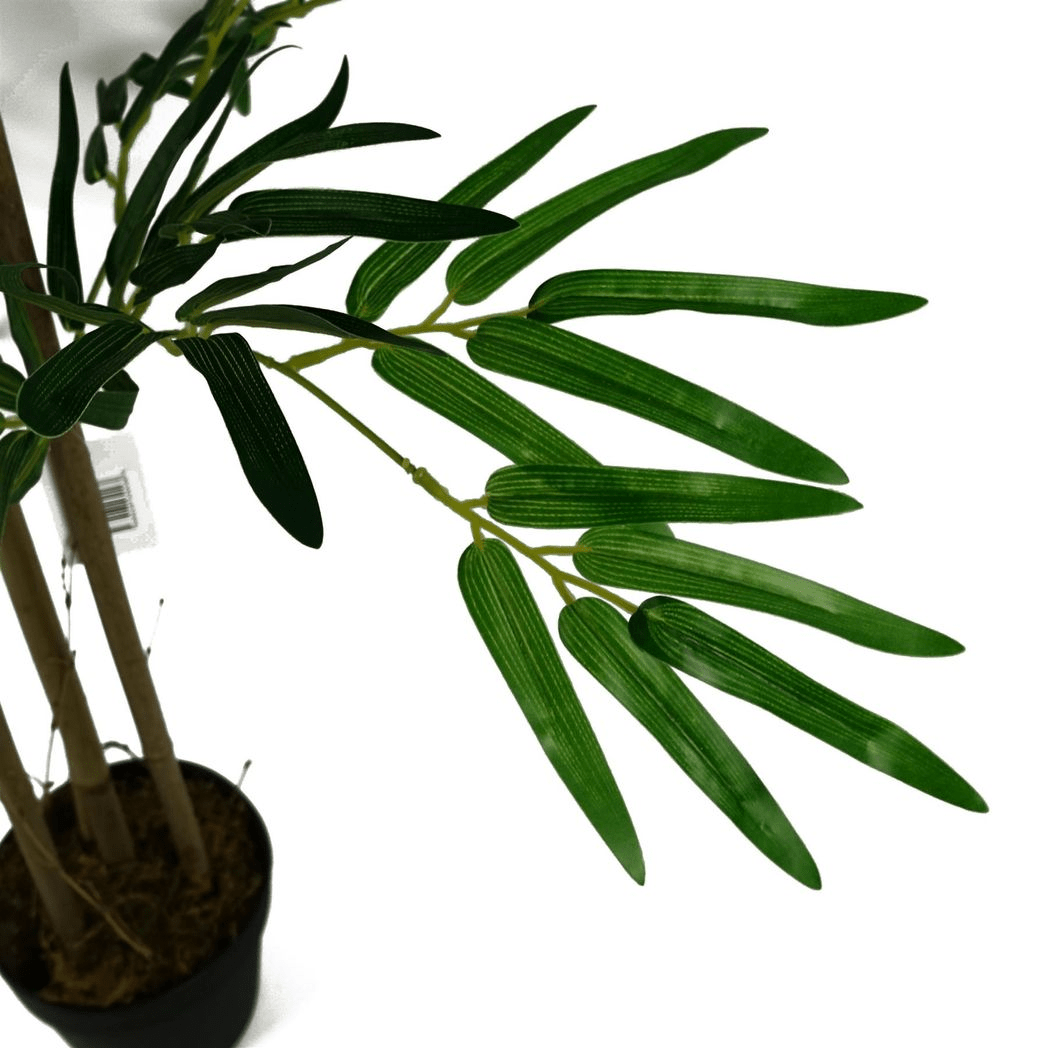 Realistic 120cm (4ft) Artificial Bamboo Tree - Premium Quality Green Decor - plants - express.com