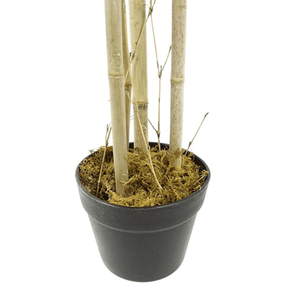 Realistic 120cm (4ft) Artificial Bamboo Tree - Premium Quality Green Decor - plants - express.com