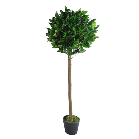 Realistic 120cm Artificial Bay Laurel Ball Tree - No Maintenance Required! - plants - express.com