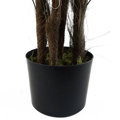 Realistic 120cm Artificial Fan Palm Tree - Lifelike Decor for Any Space - plants - express.com