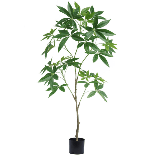 Realistic 120cm Artificial Money Tree Pachira - Lifelike Greenery for Any Space - plants - express.com