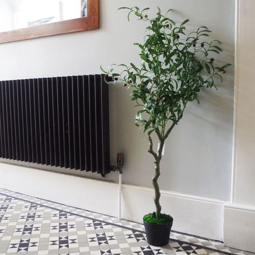Realistic 120cm Artificial Olive Tree - Customizable & Stunning Décor Piece - plants - express.com