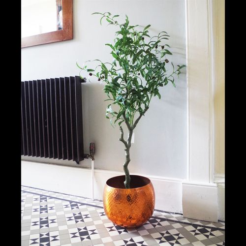 Realistic 120cm Artificial Olive Tree - Customizable & Stunning Décor Piece - plants - express.com
