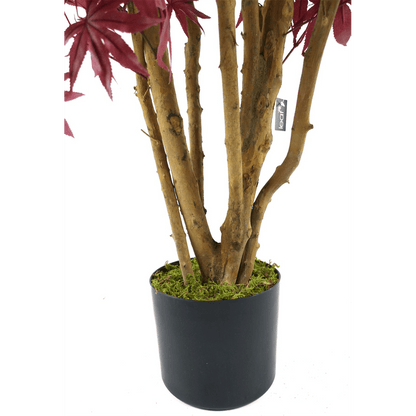 Realistic 120cm Artificial Red Maple Tree - Perfect for Home Décor - plants - express.com