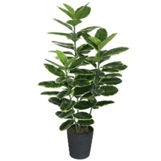 Realistic 120cm Artificial Rubber Tree - Effortless Greenery for Your Home - plants - express.com