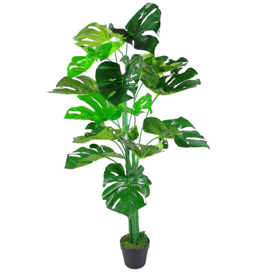 Realistic 120cm Monstera Cheese Plant - Lush Faux Foliage for Any Space - plants - express.com