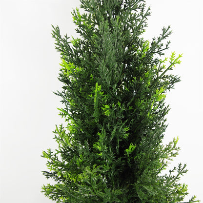 Realistic 120cm UV - Protected Artificial Cedar Topiary - Perfect for Outdoors! - plants - express.com
