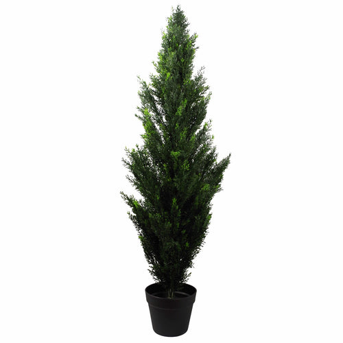 Realistic 120cm UV - Protected Artificial Cedar Topiary - Perfect for Outdoors! - plants - express.com